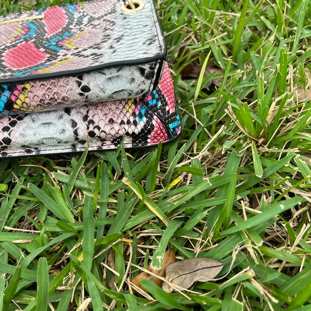 Aldo Python Multicolor Textured Crossbody - image 7